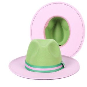 Women Wide Brim Fedora Hats